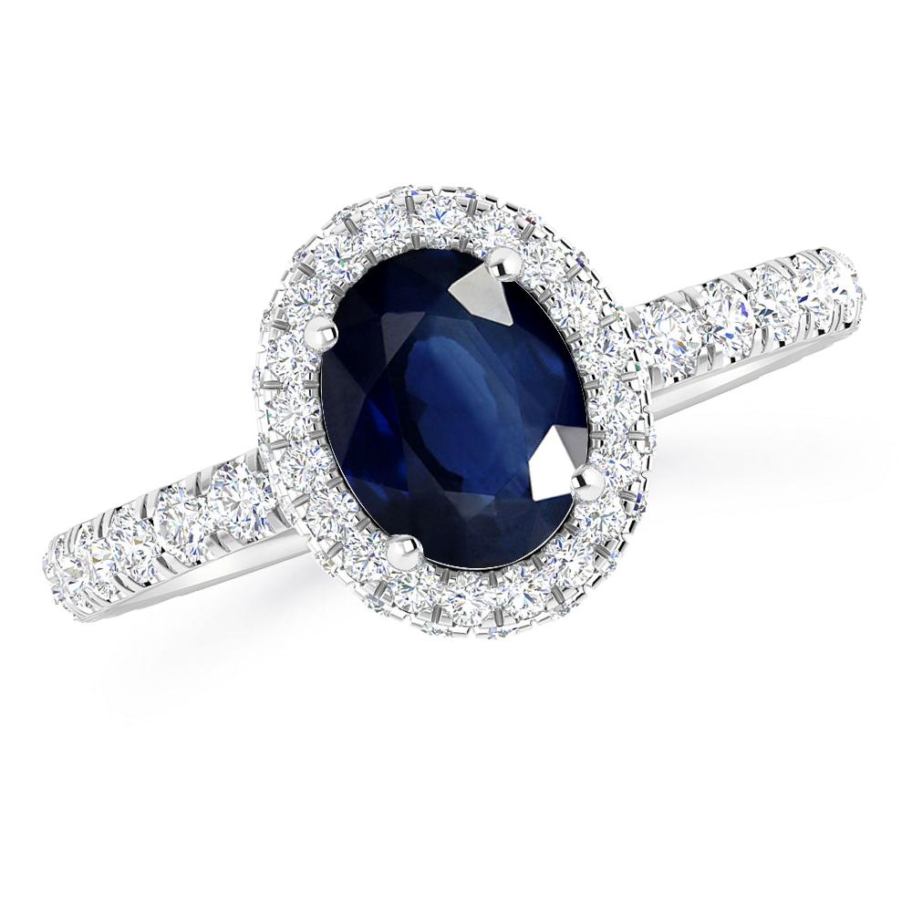 White Gold - Sapphire