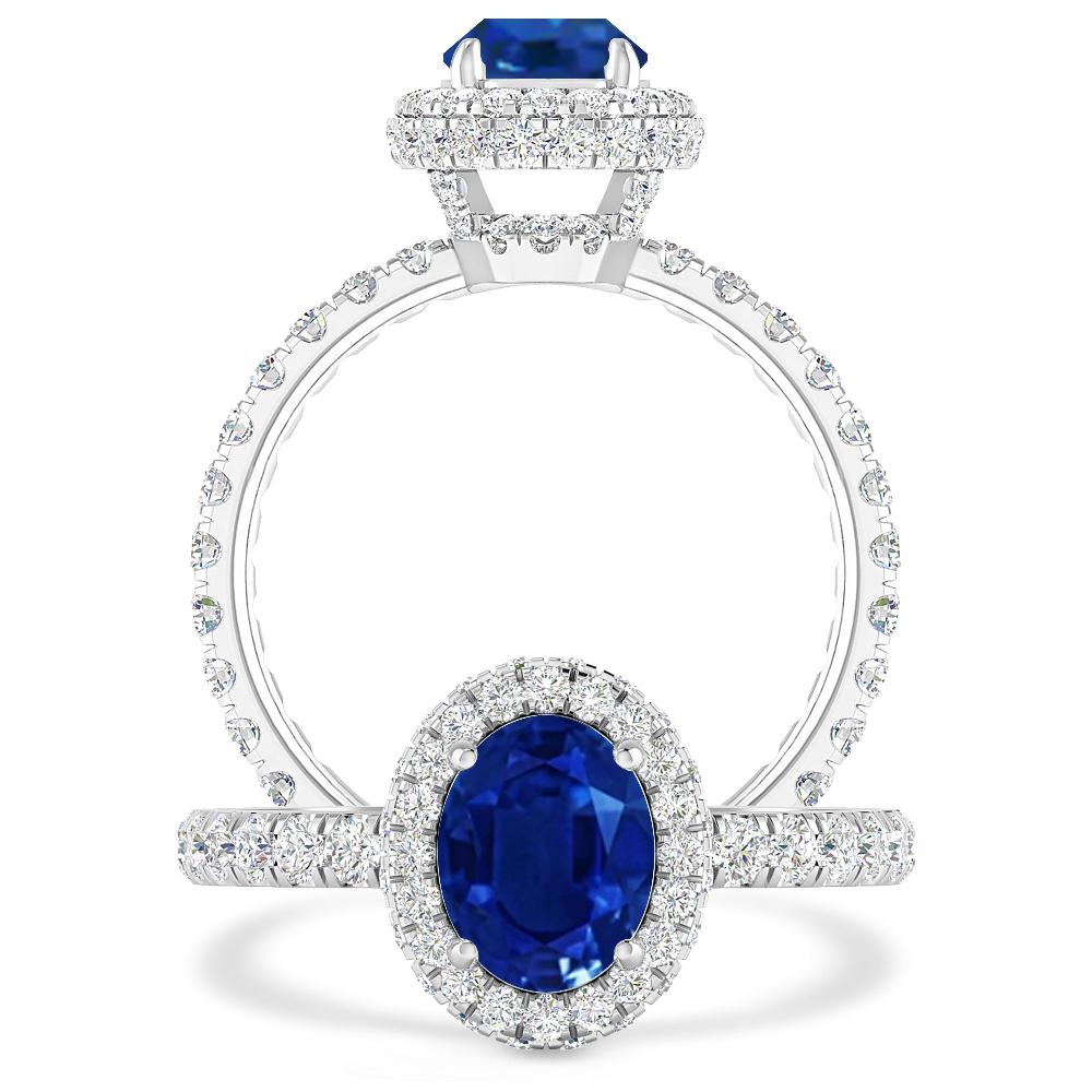 White Gold - Sapphire