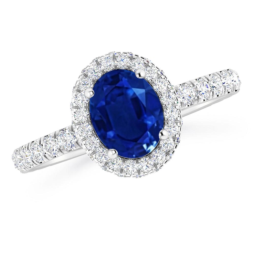 White Gold - Sapphire