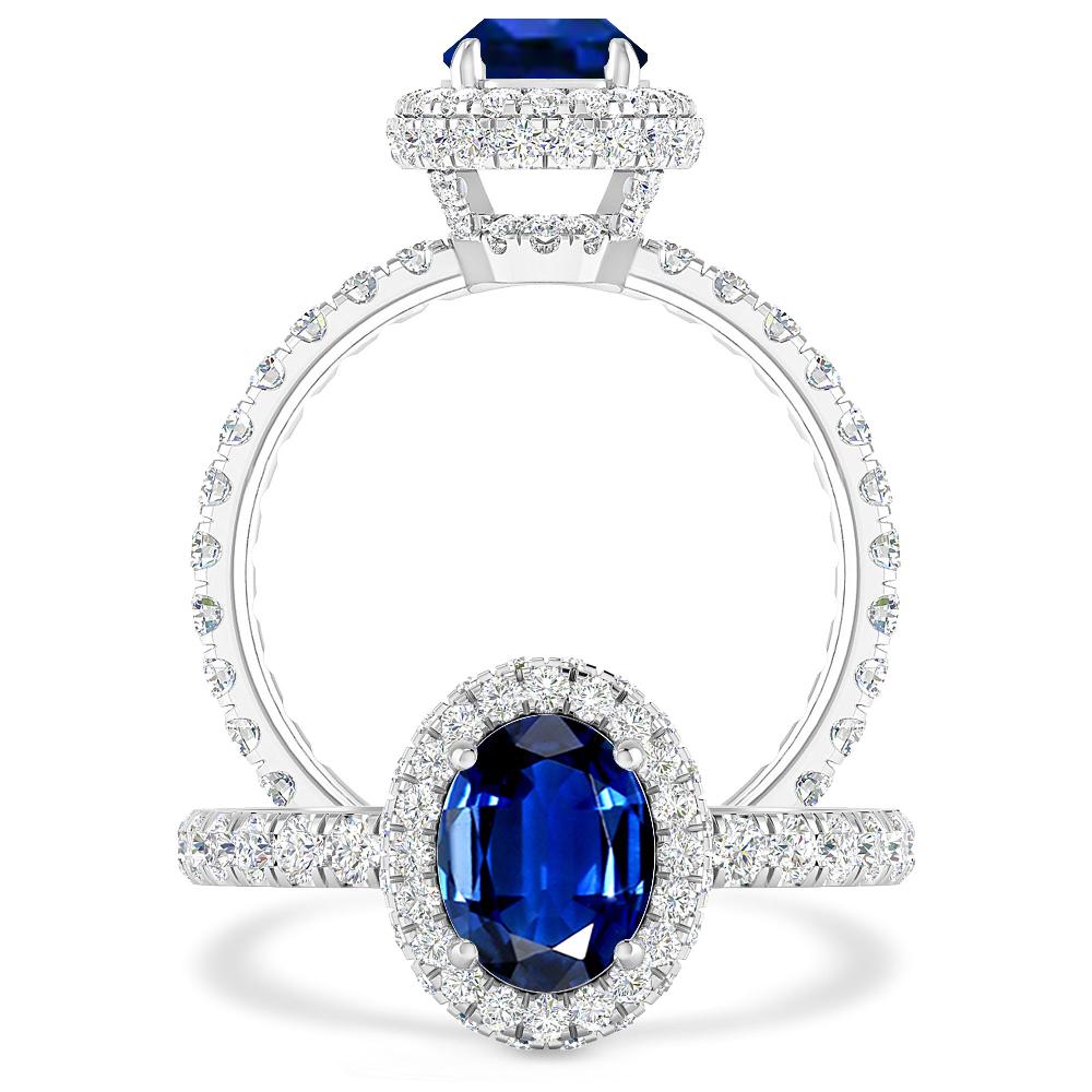 White Gold - Sapphire