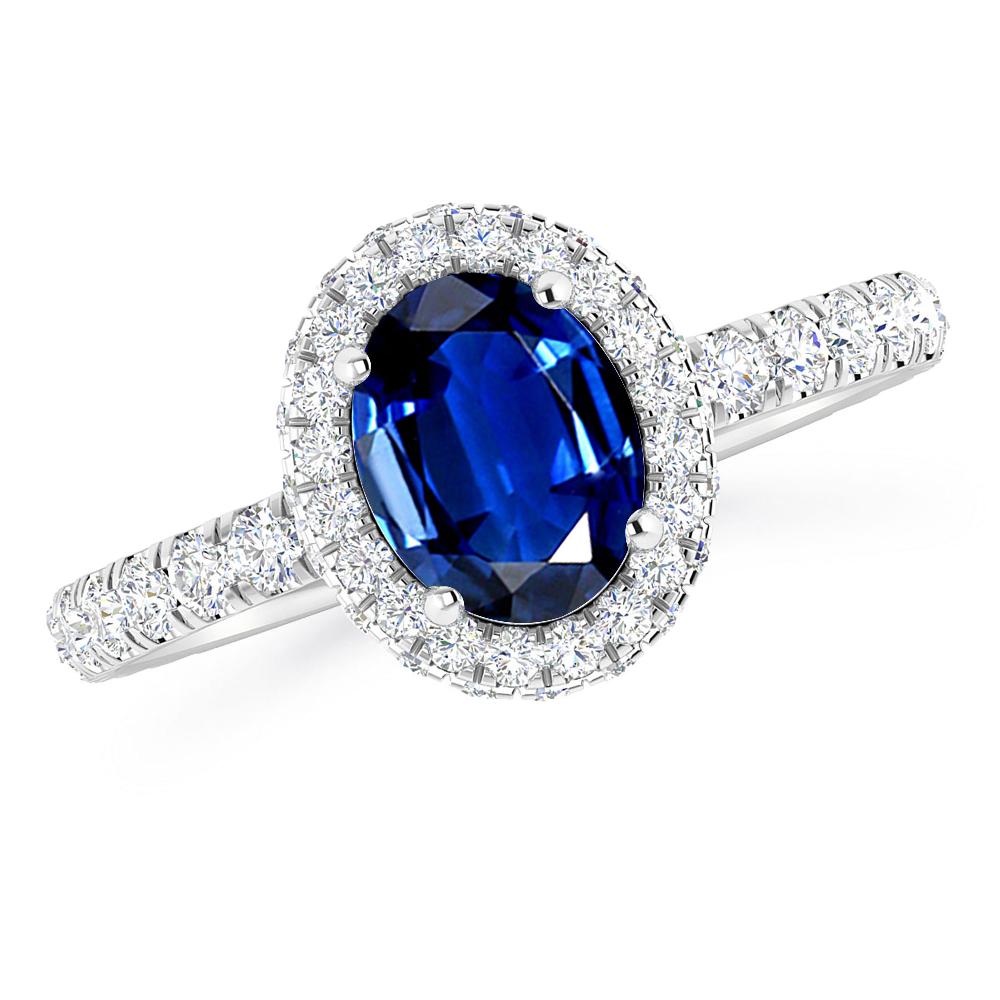 White Gold - Sapphire