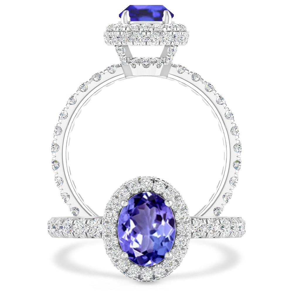 White Gold - Tanzanite