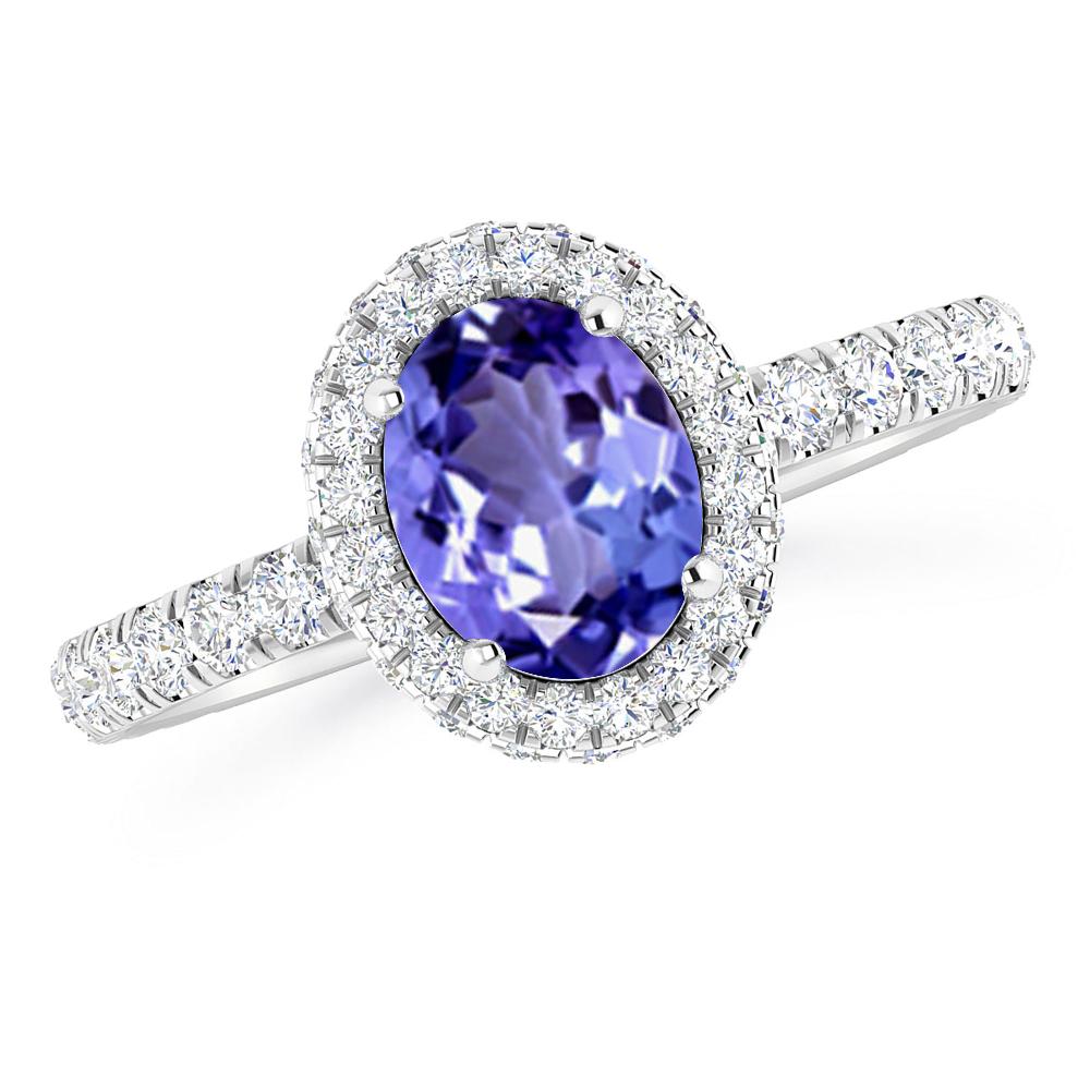 White Gold - Tanzanite