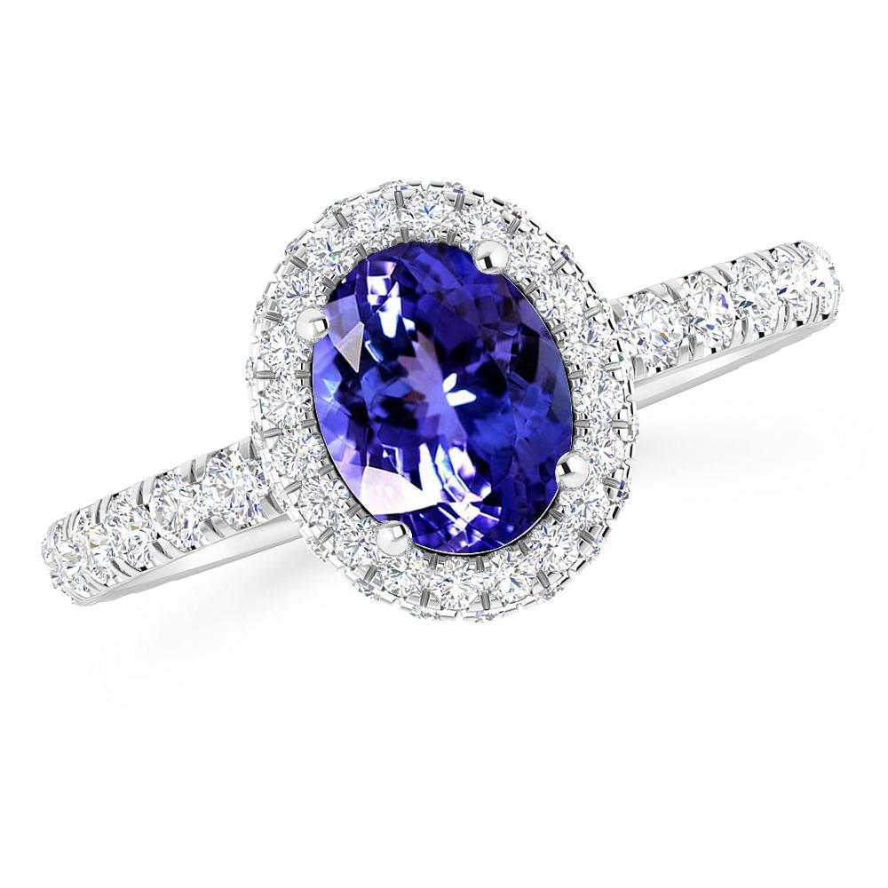 White Gold - Tanzanite