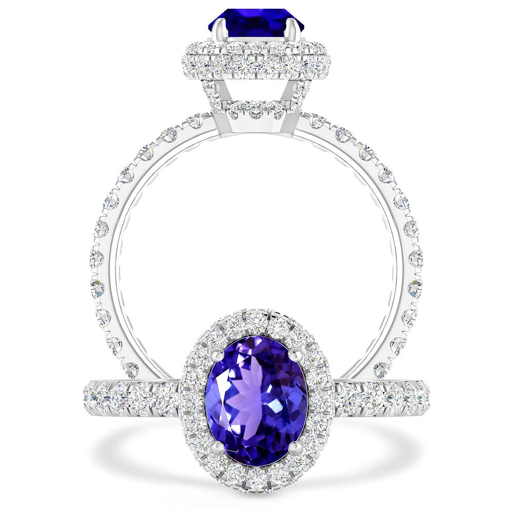 White Gold - Tanzanite
