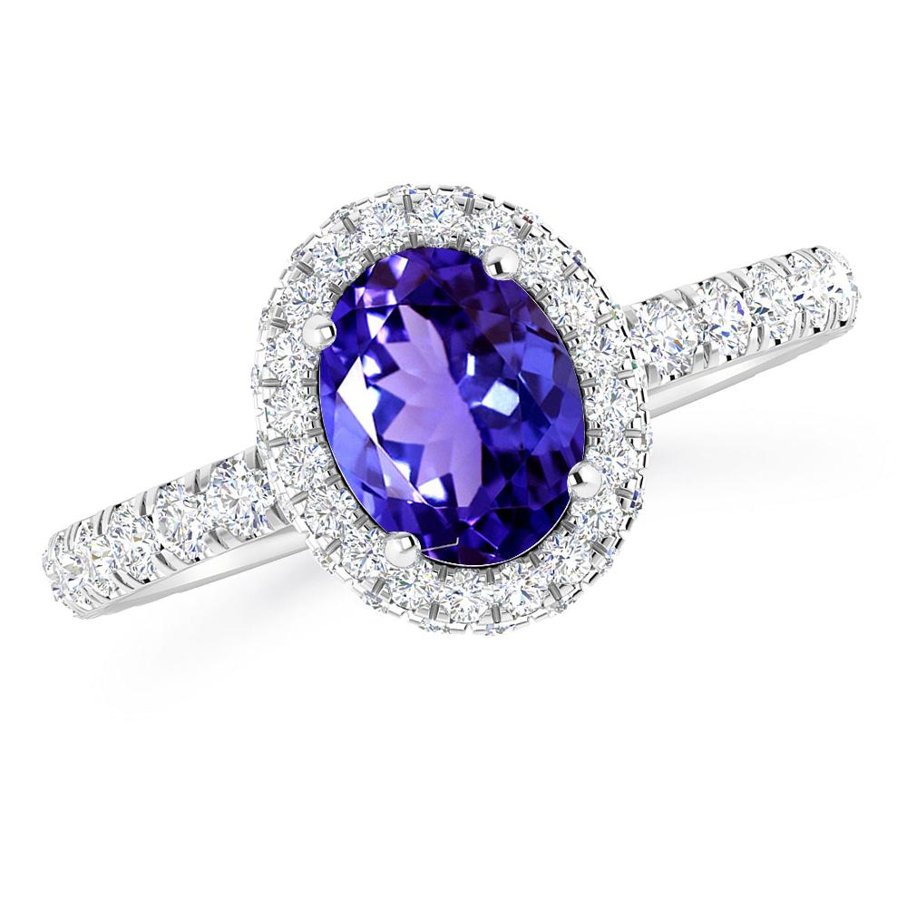 White Gold - Tanzanite