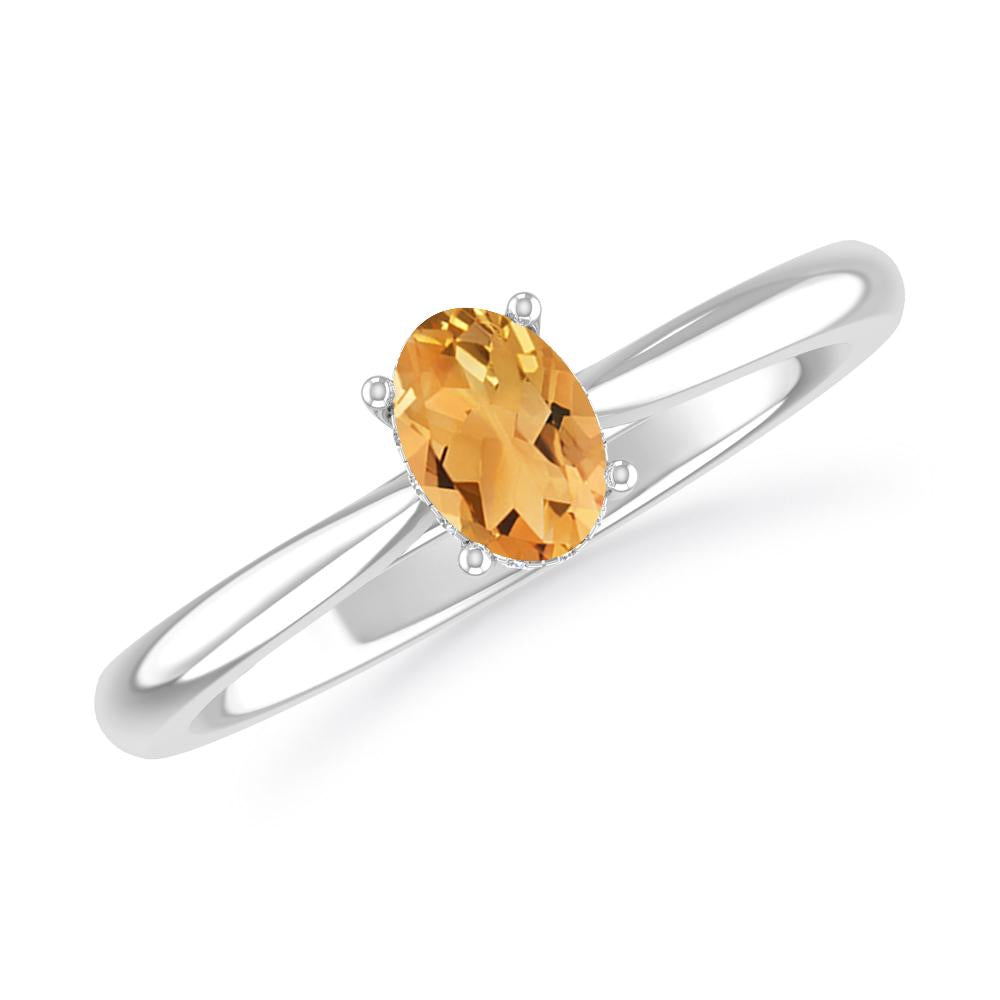 White Gold - Citrine