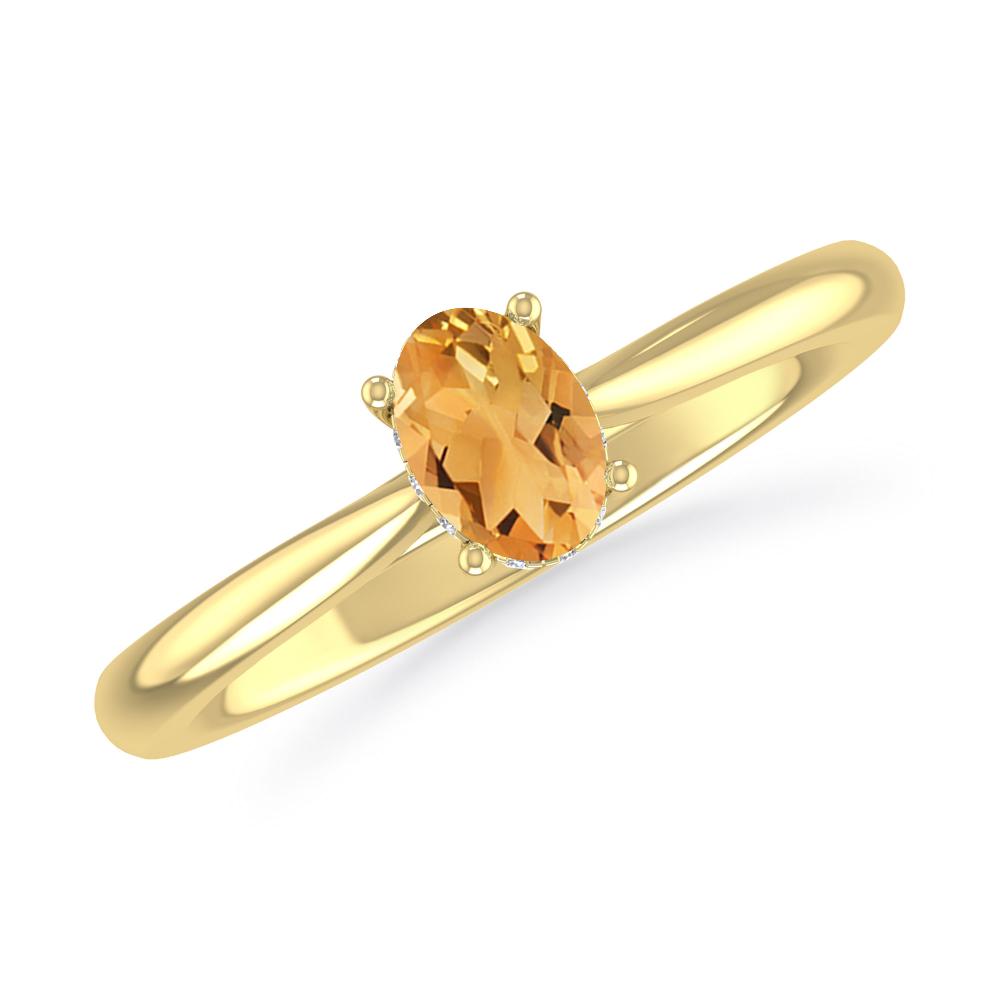 Yellow Gold - Citrine