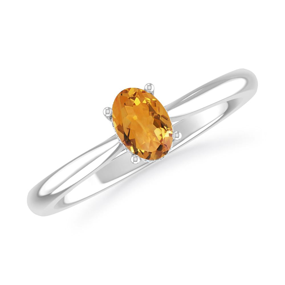 White Gold - Citrine