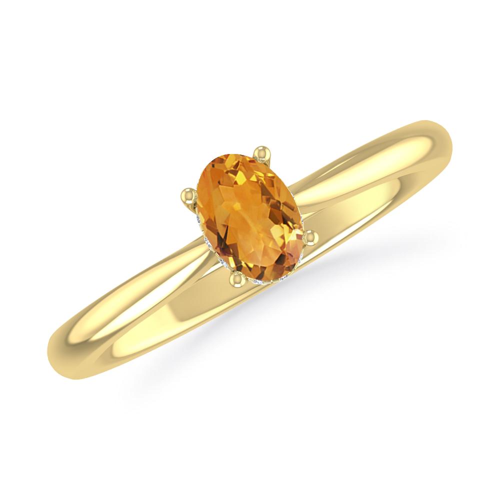 Yellow Gold - Citrine