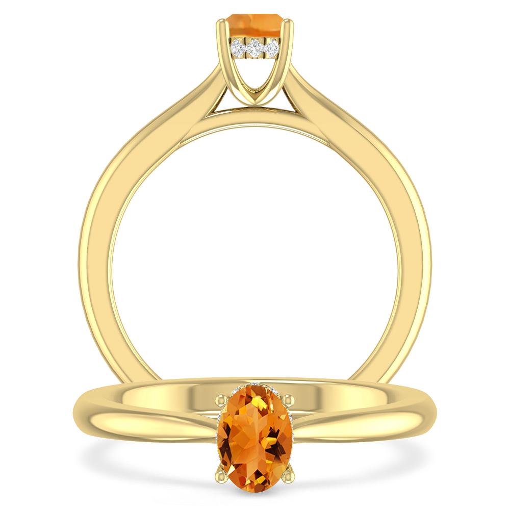 Yellow Gold - Citrine