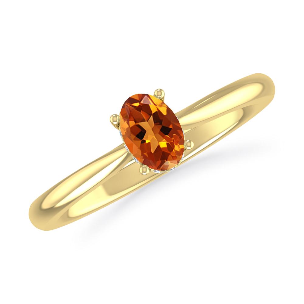 Yellow Gold - Citrine