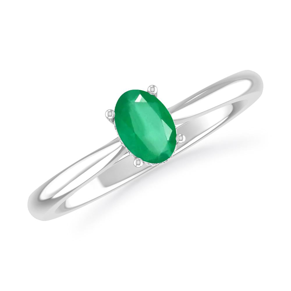White Gold - Emerald