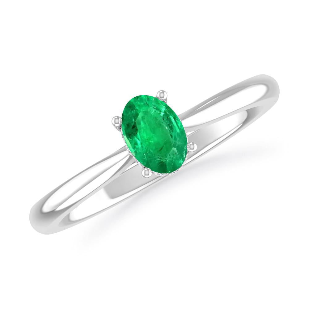 White Gold - Emerald