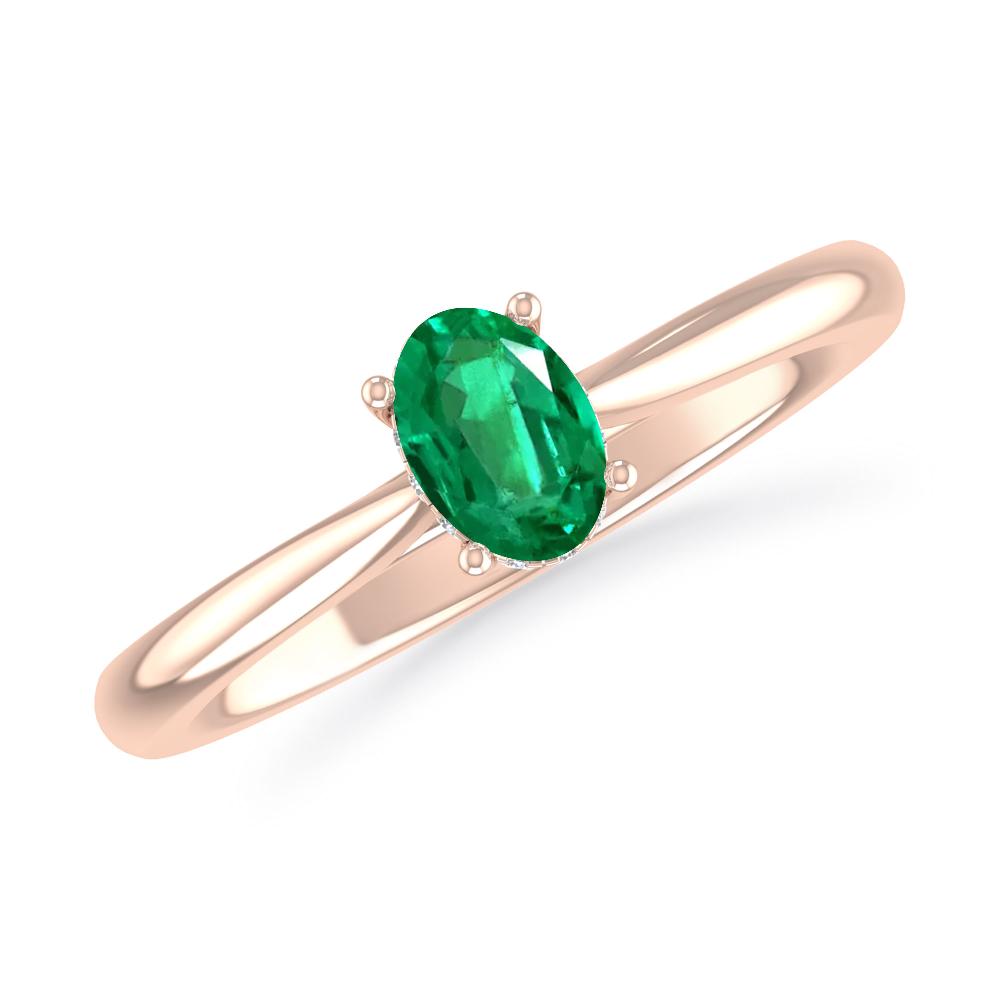 Rose Gold - Emerald