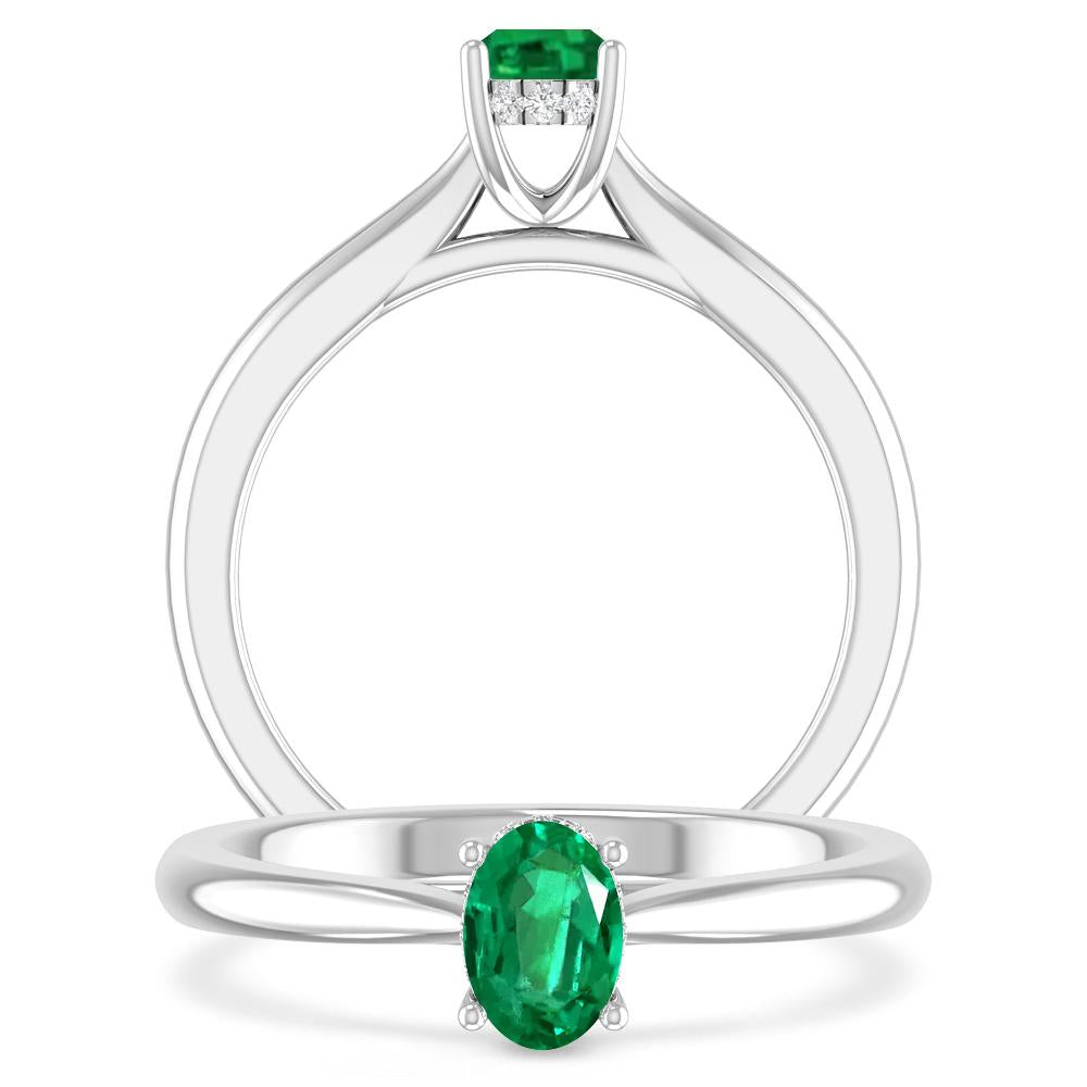 White Gold - Emerald