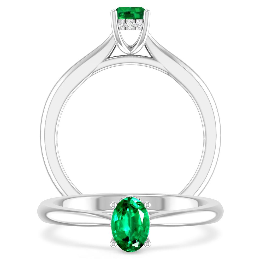White Gold - Emerald
