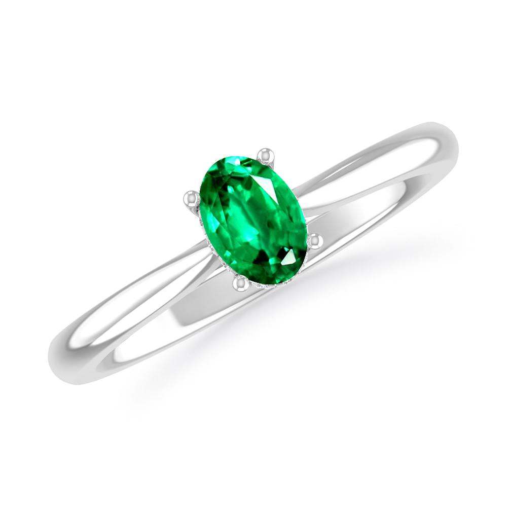White Gold - Emerald