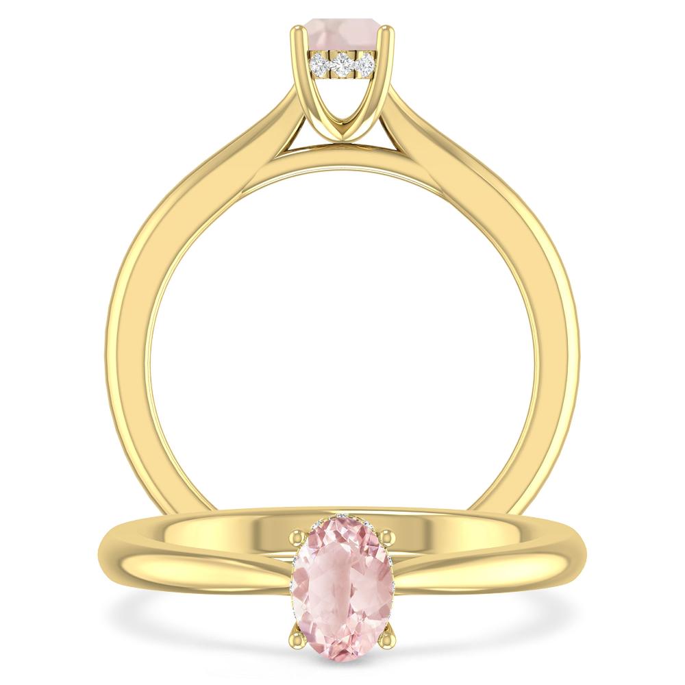 Yellow Gold - Morganite