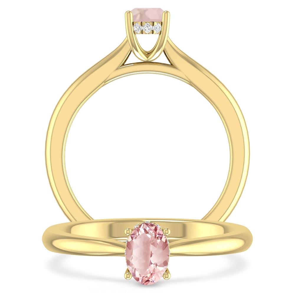 Yellow Gold - Morganite