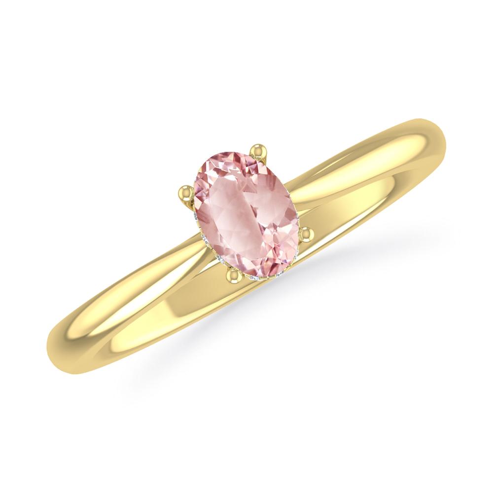 Yellow Gold - Morganite
