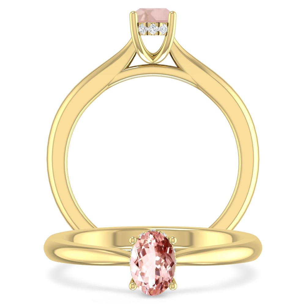 Yellow Gold - Morganite