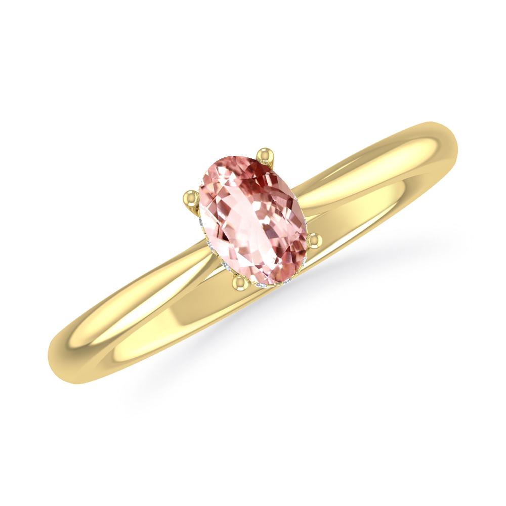 Yellow Gold - Morganite