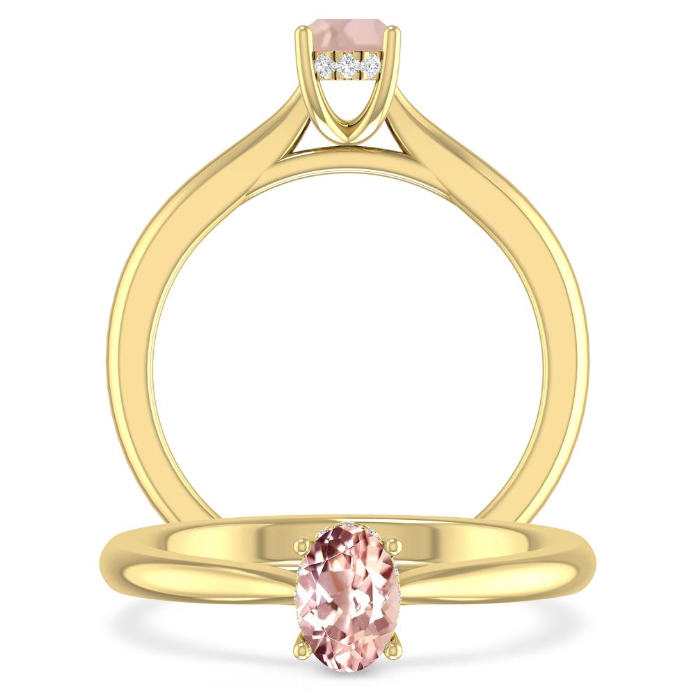Yellow Gold - Morganite