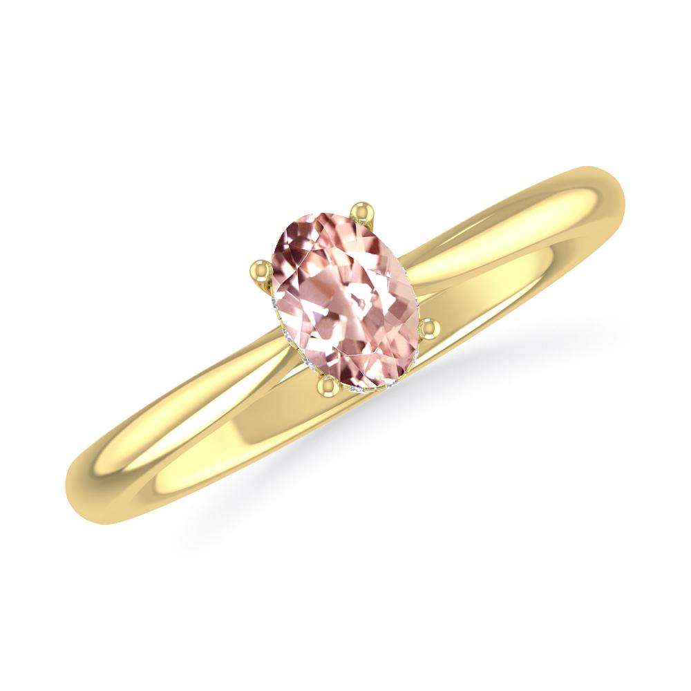 Yellow Gold - Morganite