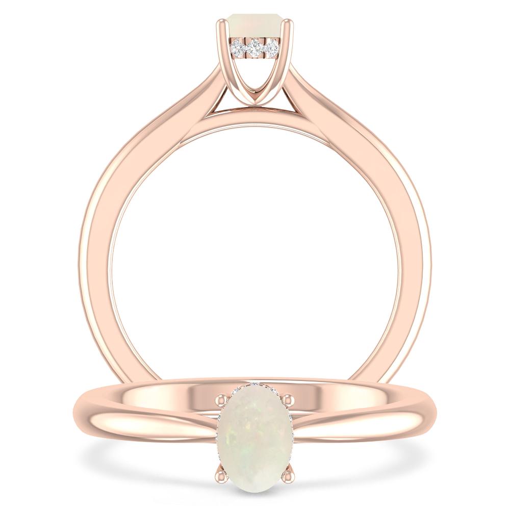 Rose Gold - Opal