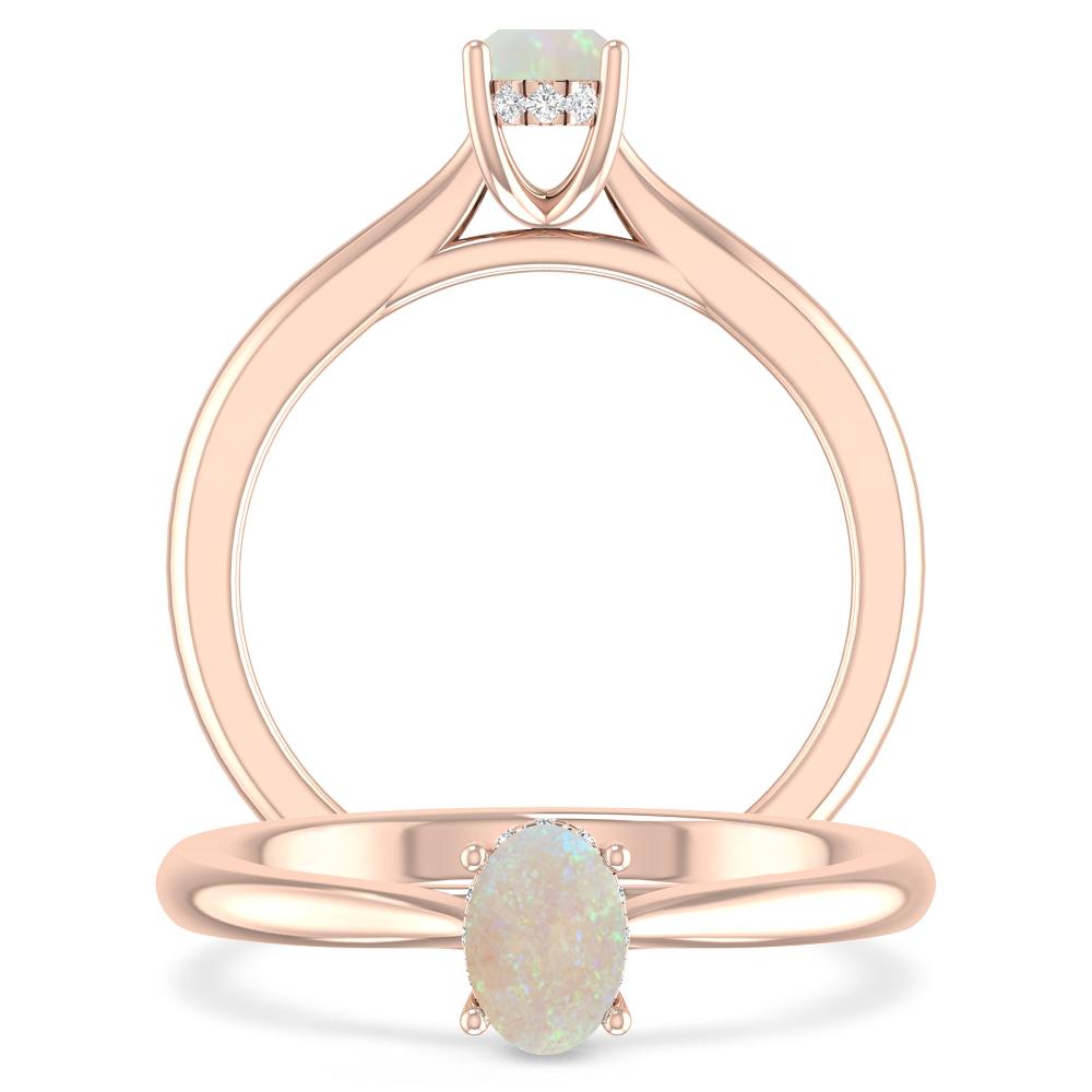 Rose Gold - Opal