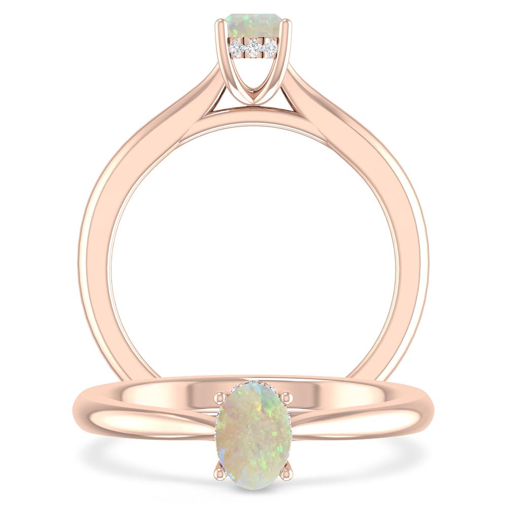 Rose Gold - Opal
