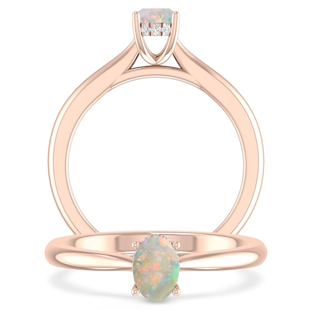 Rose Gold - Opal