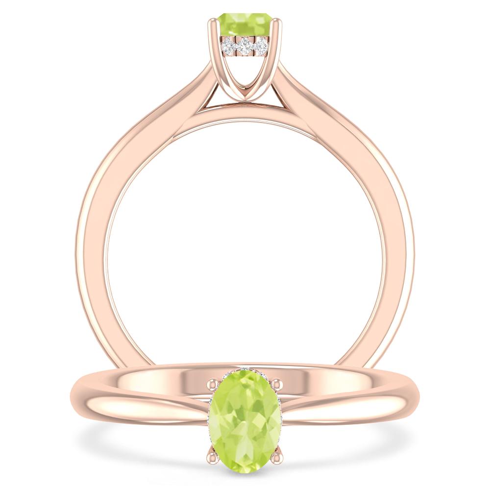 Rose Gold - Peridot