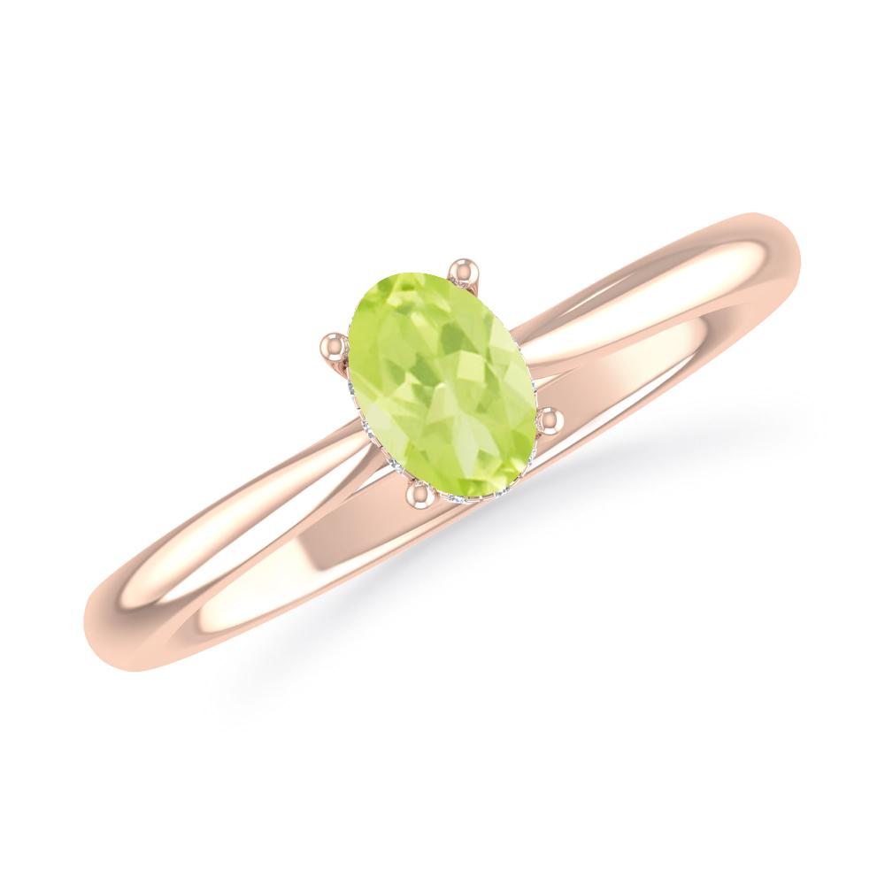 Rose Gold - Peridot