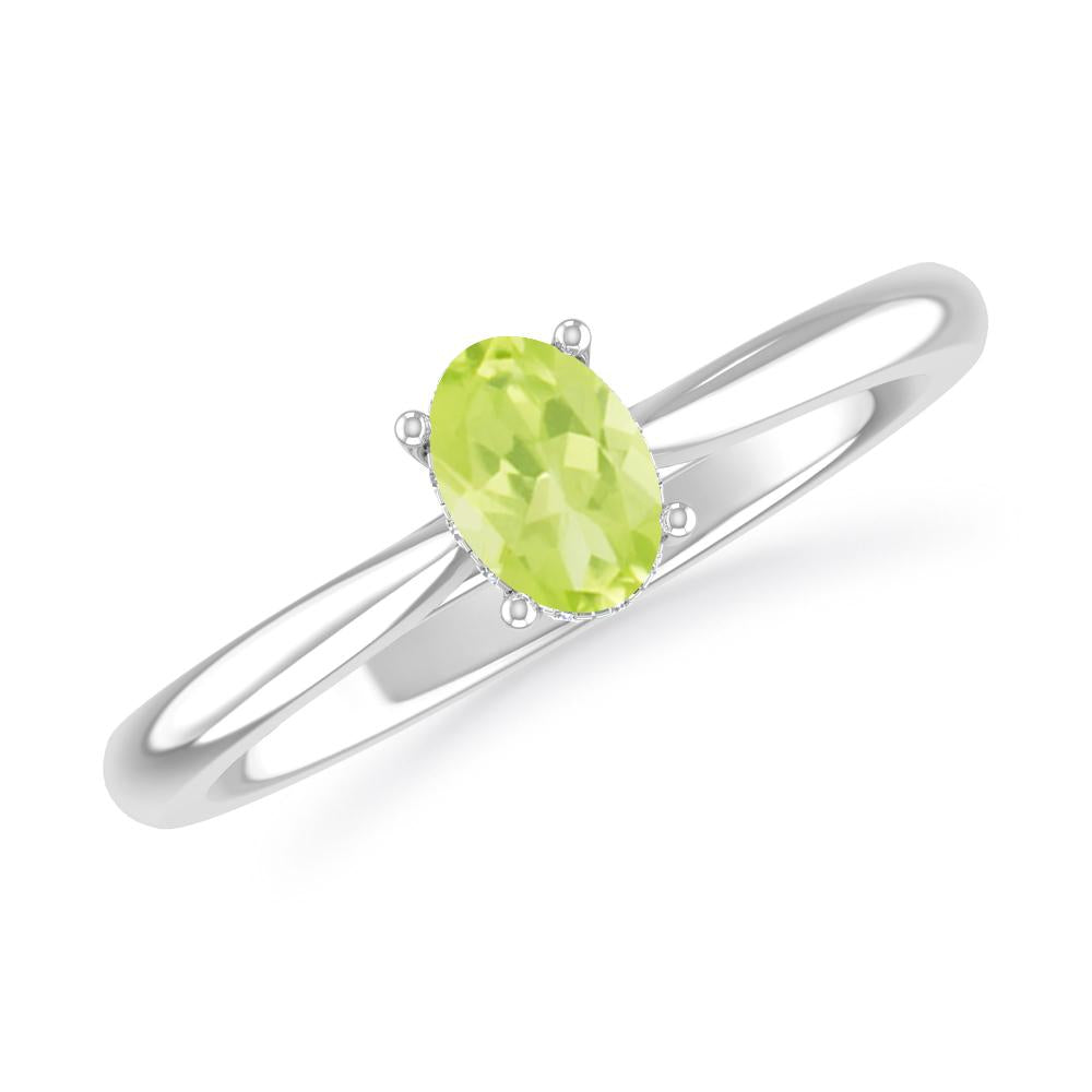 White Gold - Peridot