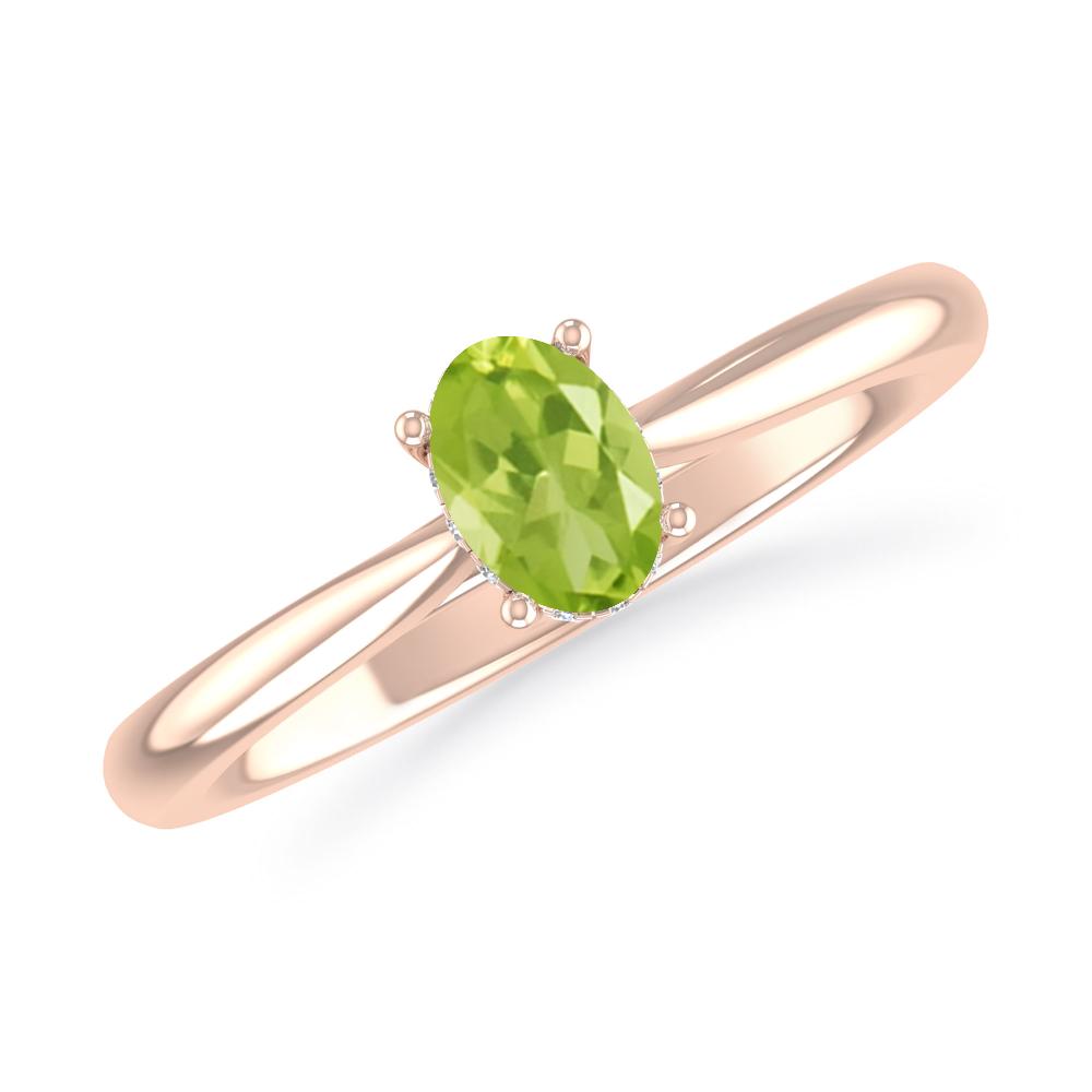 Rose Gold - Peridot