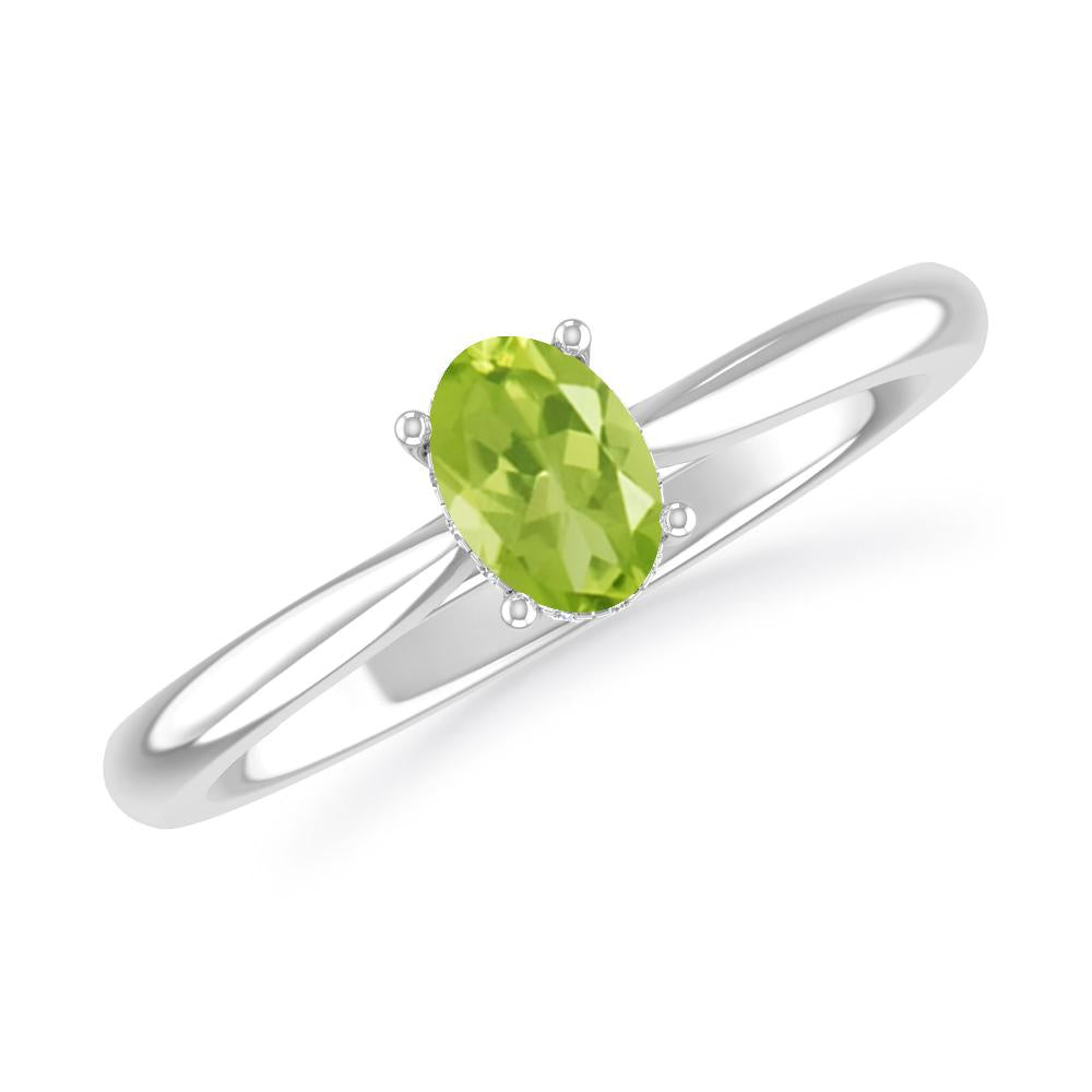 White Gold - Peridot