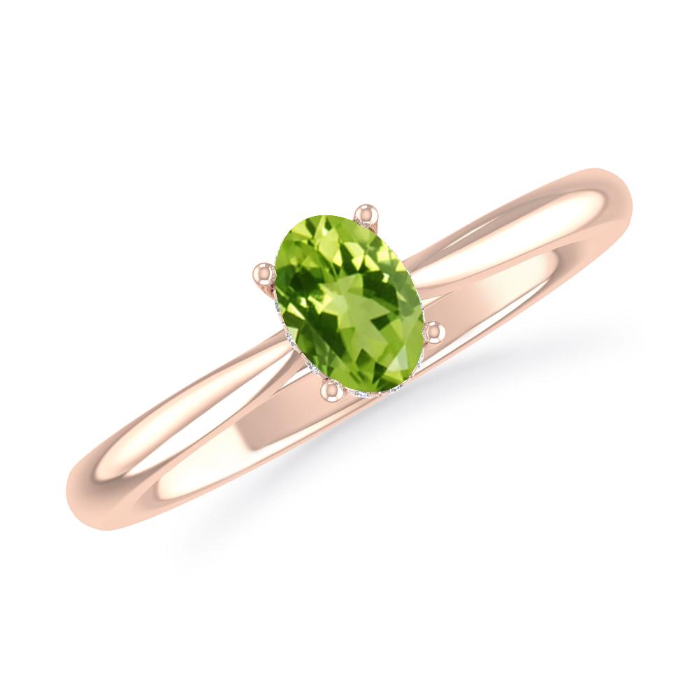 Rose Gold - Peridot