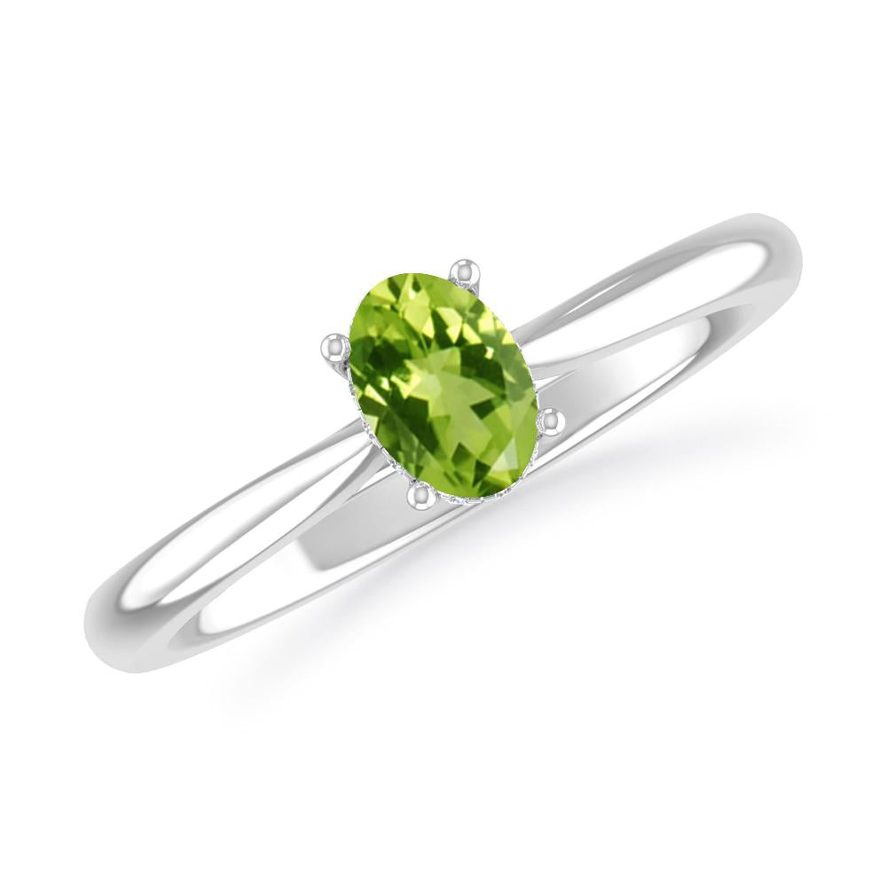 White Gold - Peridot