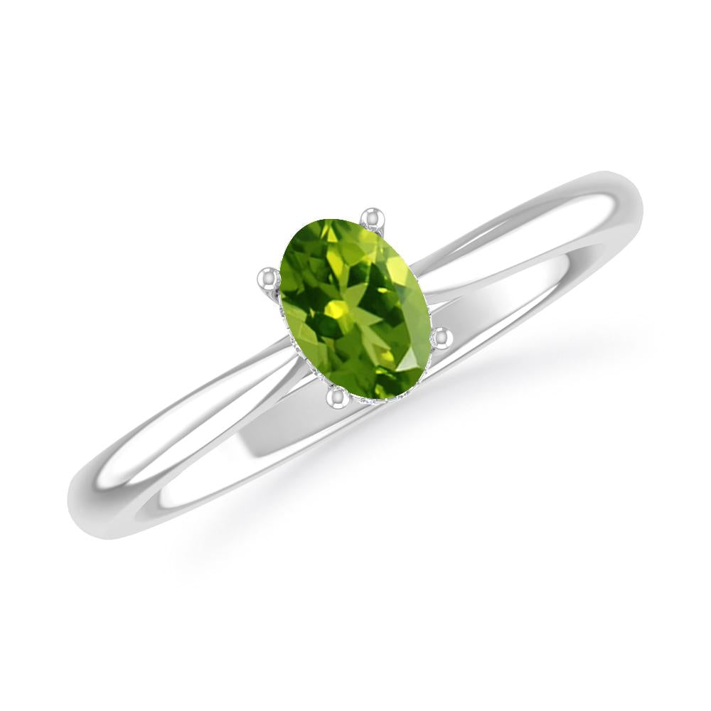 White Gold - Peridot