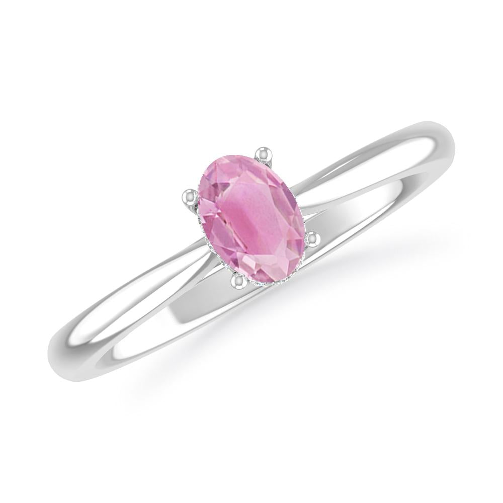 White Gold - Pink Tourmaline