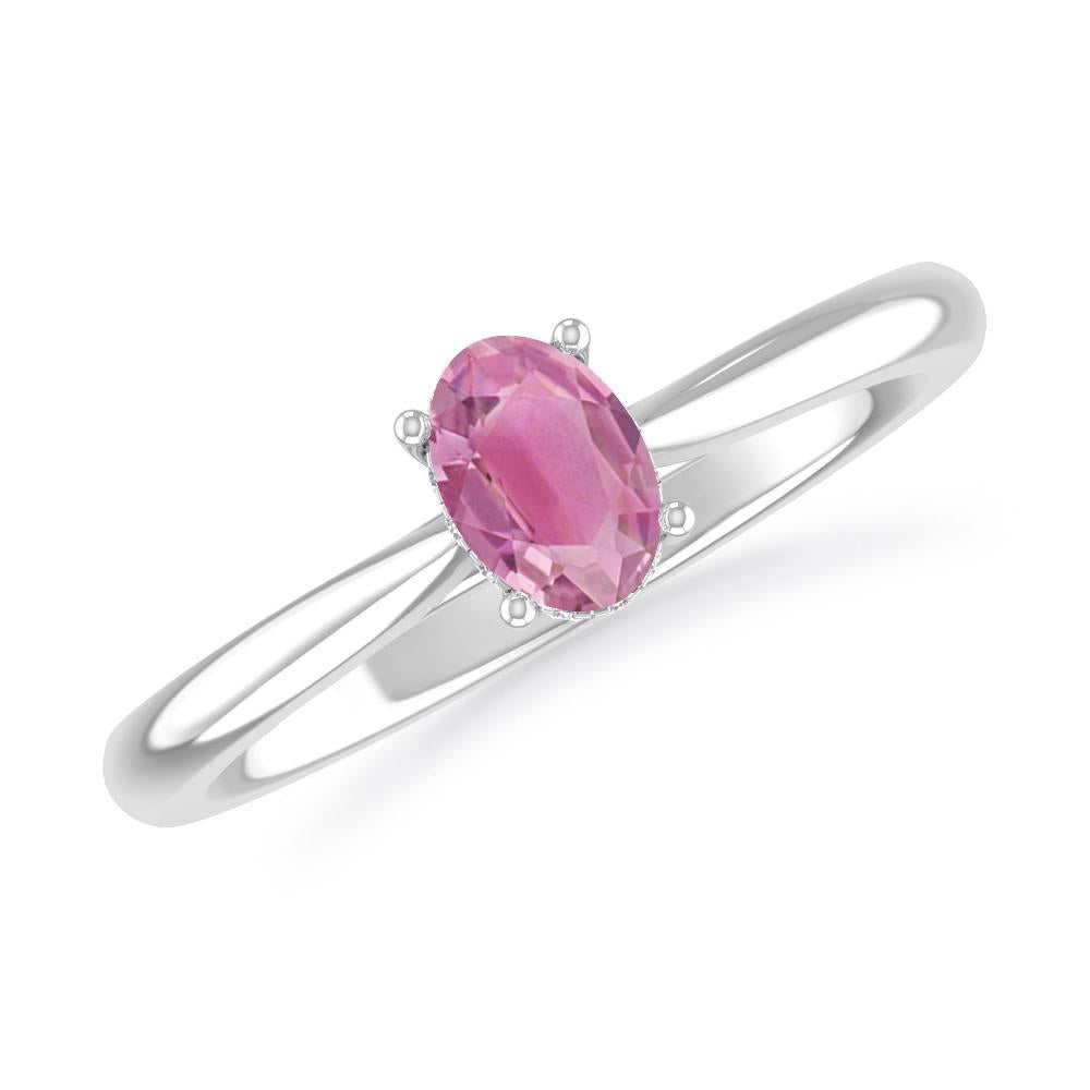 White Gold - Pink Tourmaline