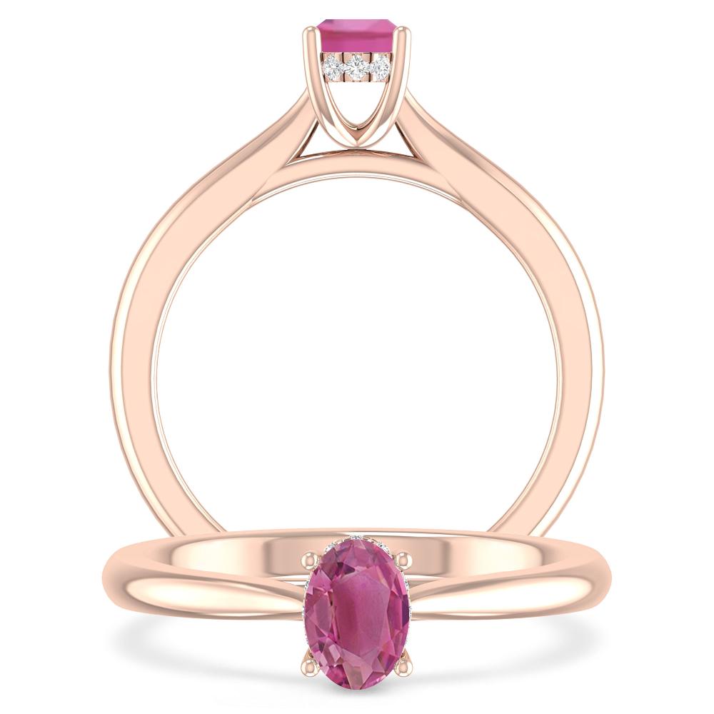 Rose Gold - Pink Tourmaline