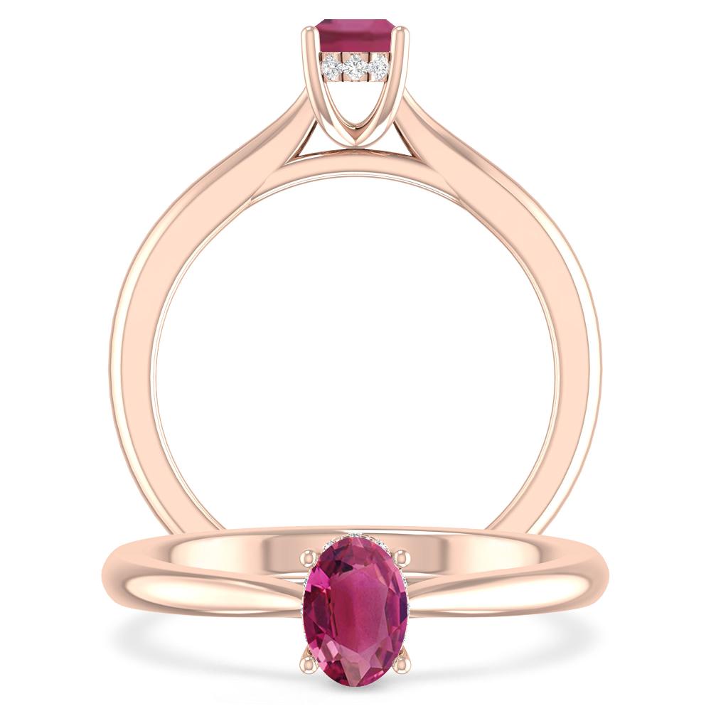 Rose Gold - Pink Tourmaline