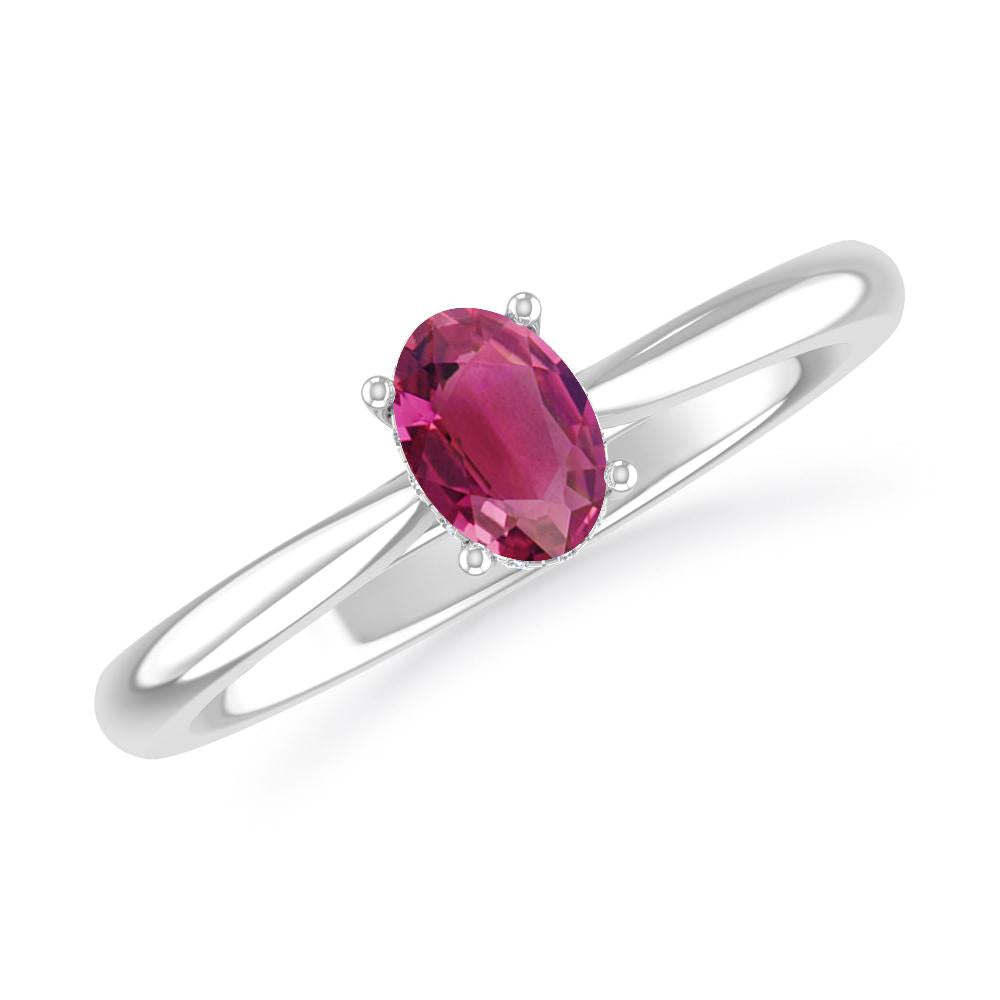 White Gold - Pink Tourmaline