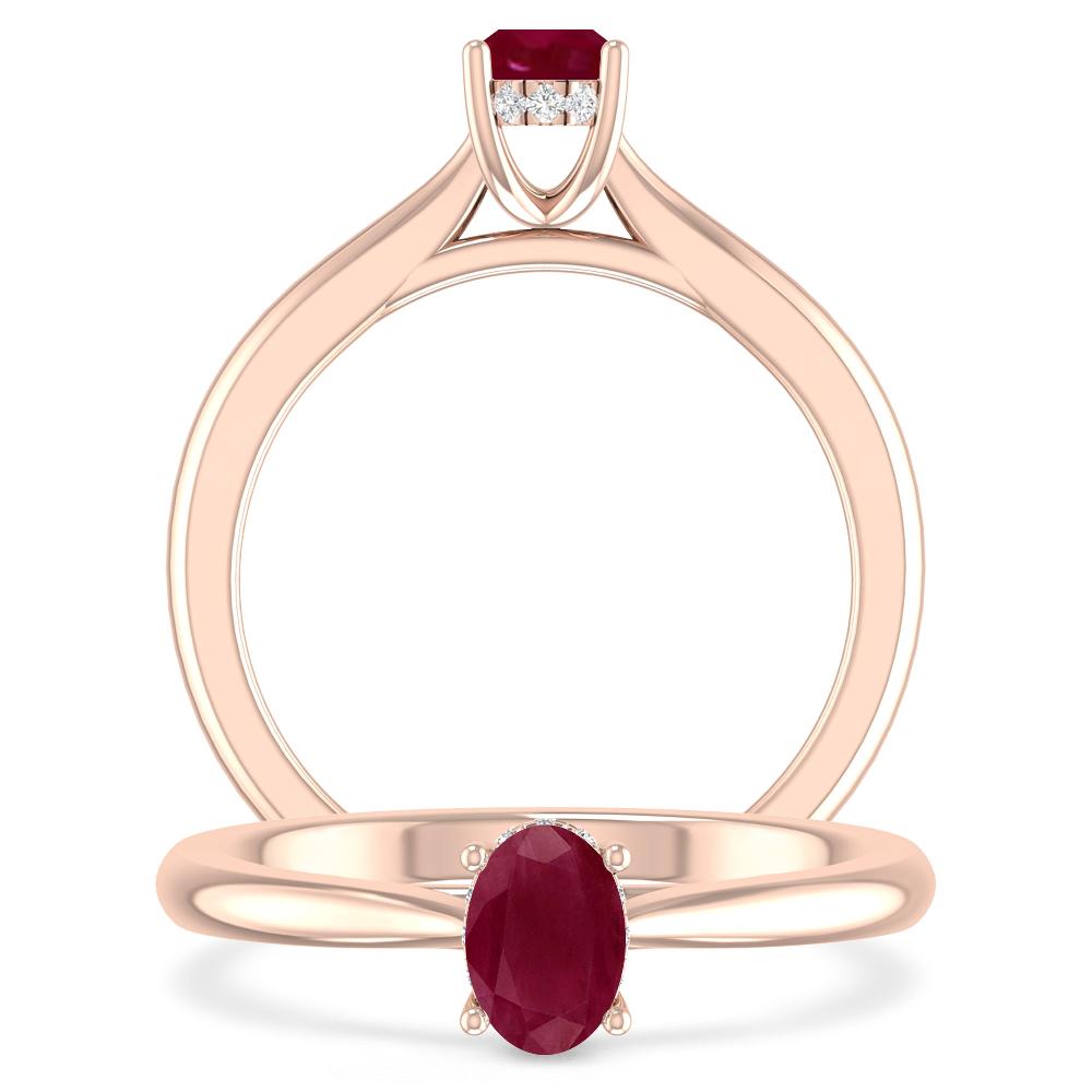 Rose Gold - Ruby