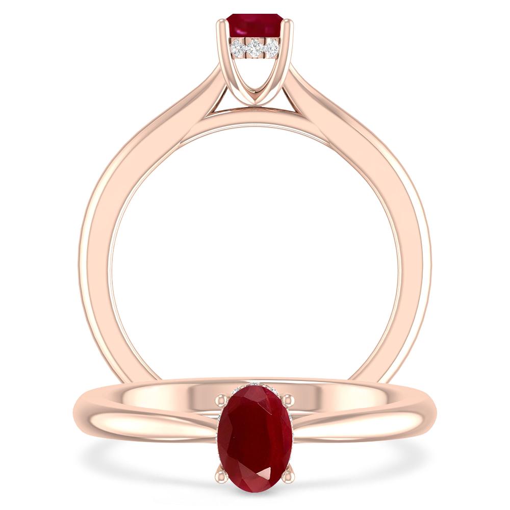 Rose Gold - Ruby