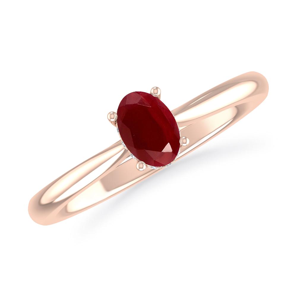 Rose Gold - Ruby
