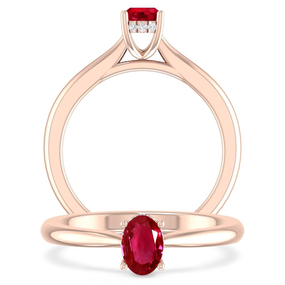 Rose Gold - Ruby